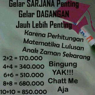 ada yg tau ga mksdnya...