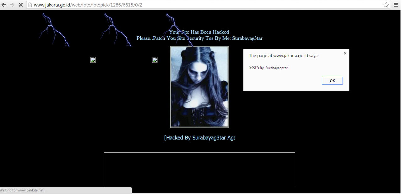 Situs Pemprov Jakarta kena Hack