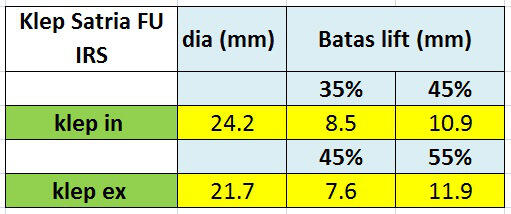 Membangkitkan Tenaga Satri FU 150cc Untuk IRS (Bag 2)