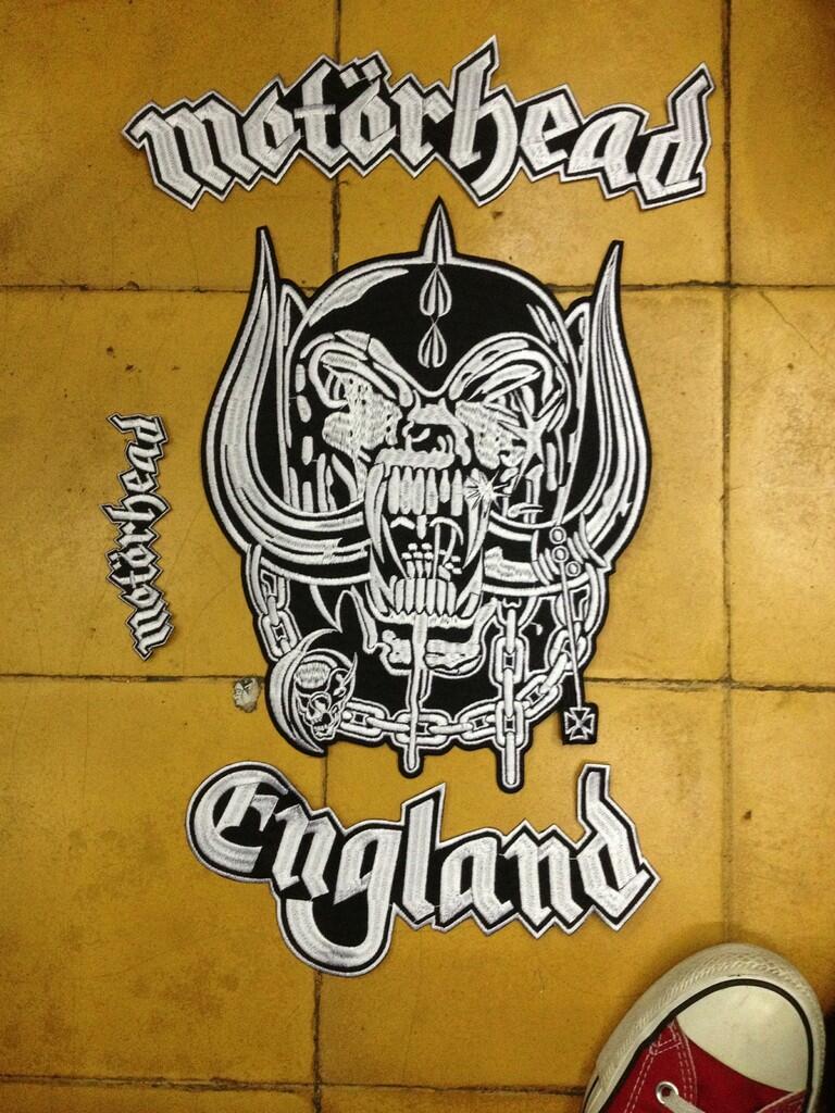 Jual Kaos Seringai, weezer, Rosemary kemeja God inc backpatch Motorhead