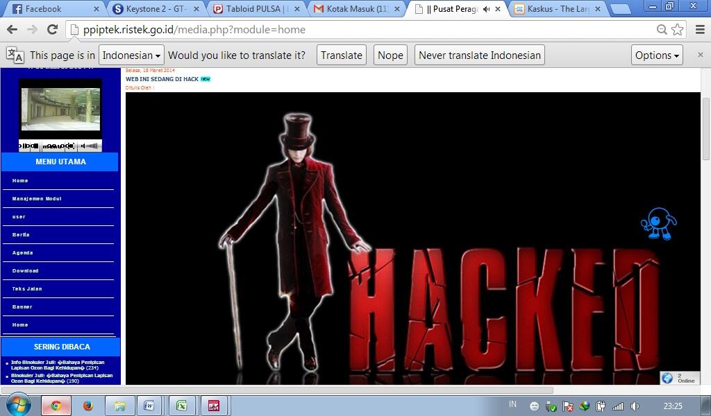 WEBSITE PPIPTEK DIHACK