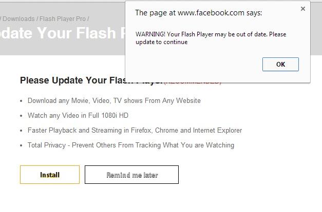 Mohon Bantuan Gan, Flash Player update Selalu muncul