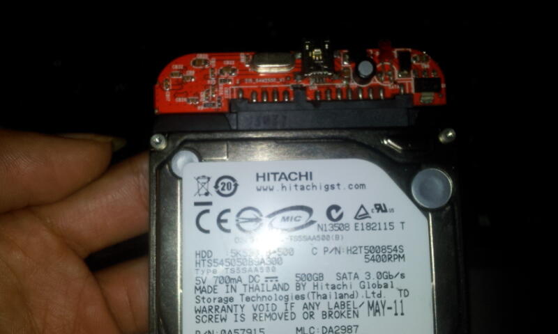 HDD EXTERNAL HITACHI 2,5" 500GB UNTUK PS3, FULL GAME TER-UPDATE. MURAH AJA