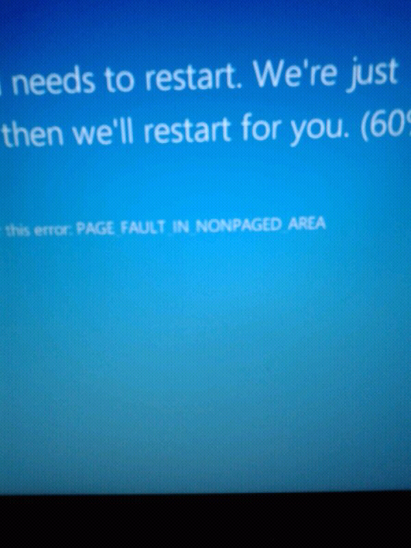 Page fault in nonpaged area windows. Page Fault in NONPAGED area Windows 10.