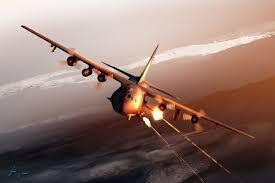 AC-130 Spectre Gunship sang &quot;Malaikat Maut&quot;