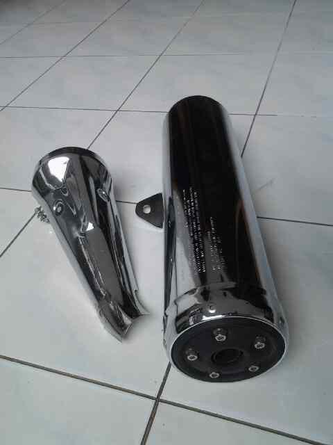 SILINCER KNALPOT NINJA 250 ORI KONDISI 97%baru