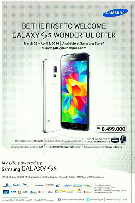 Biaya Produksi Galaxy S5 Ternyata HANYA Rp 2,9 Juta !!!