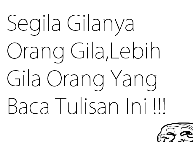 JANGAN DI BACA, NTAR ENTE TERSINGGUNG