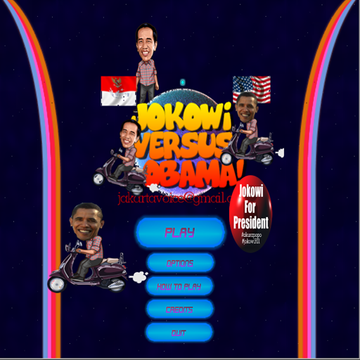 Launching Game JOKOWI VERSUS OBAMA!