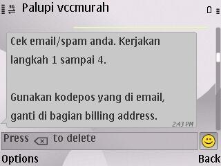 Surat Terbuka untuk DEWI PALUPI aka VCCMURAH.COM - Jangan Kabur! Tanggung Jawab!