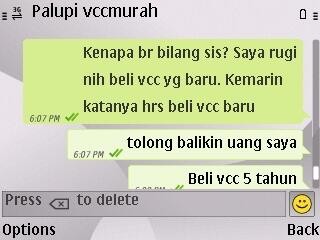 Surat Terbuka untuk DEWI PALUPI aka VCCMURAH.COM - Jangan Kabur! Tanggung Jawab!