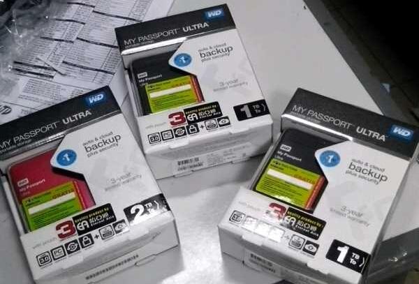 Hardisk eksternal WD <BNIB>, GARANSI RESMI...