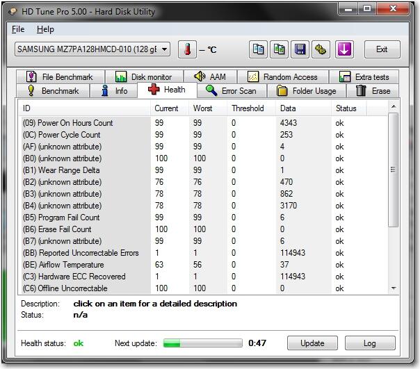 SSD Samsung 3.0 Gbps SATA II Copotan Thinkpad T420s