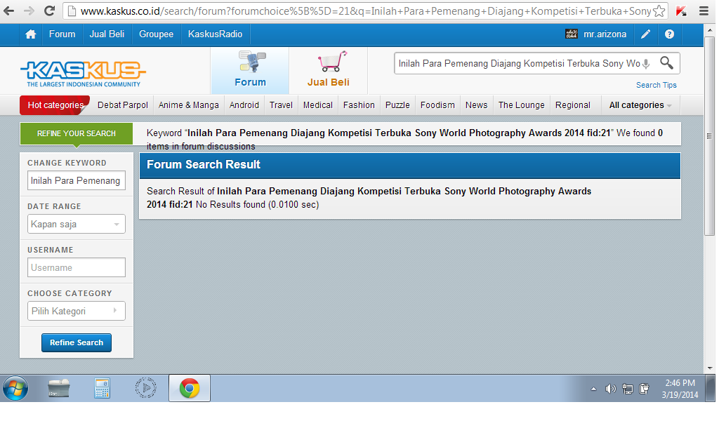 Inilah Para Pemenang Kompetisi Terbuka Sony World Photography Awards 2014