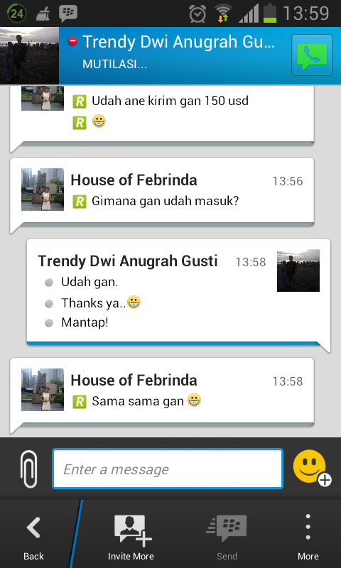KUMPULAN TESTIMONIAL SELLER SFEBRI13