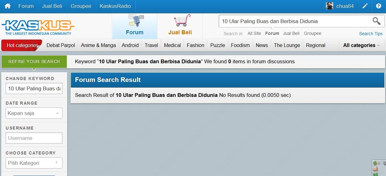 10 Ular Paling Buas dan Berbisa Didunia