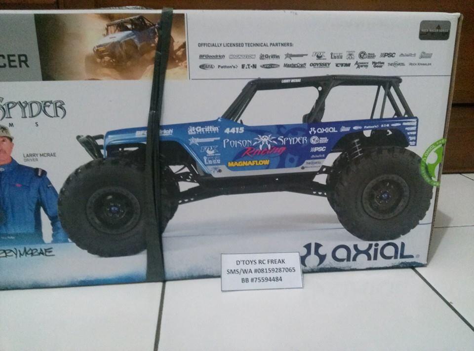 Axial Wraith Poison Spyder RTR