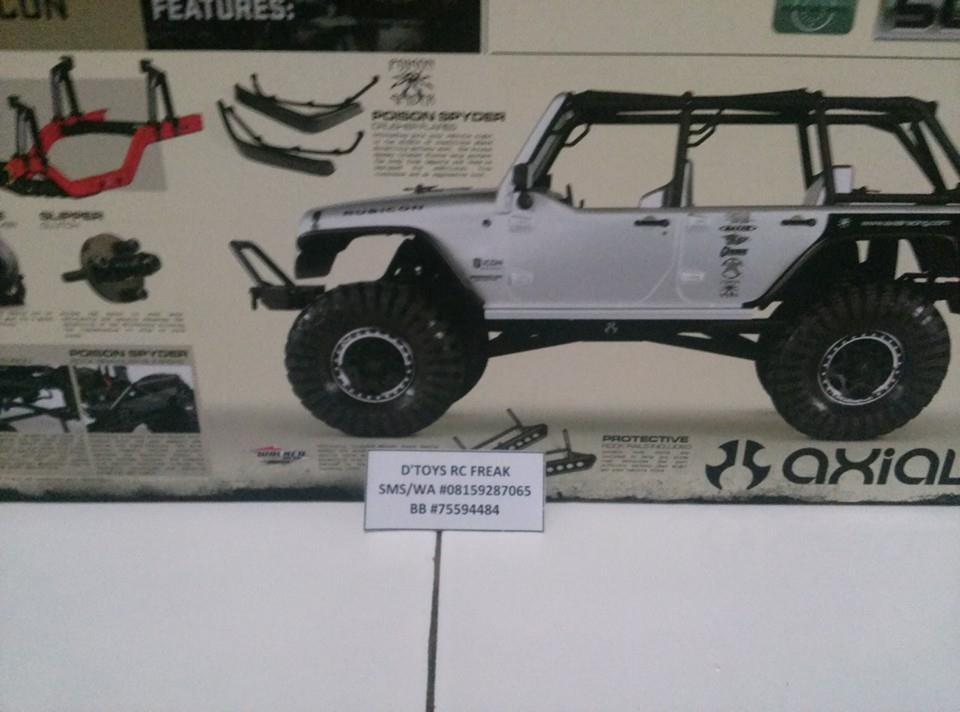 Axial SCX10 Wrangler Unlimited Rubicon Electric 4WD - RTR