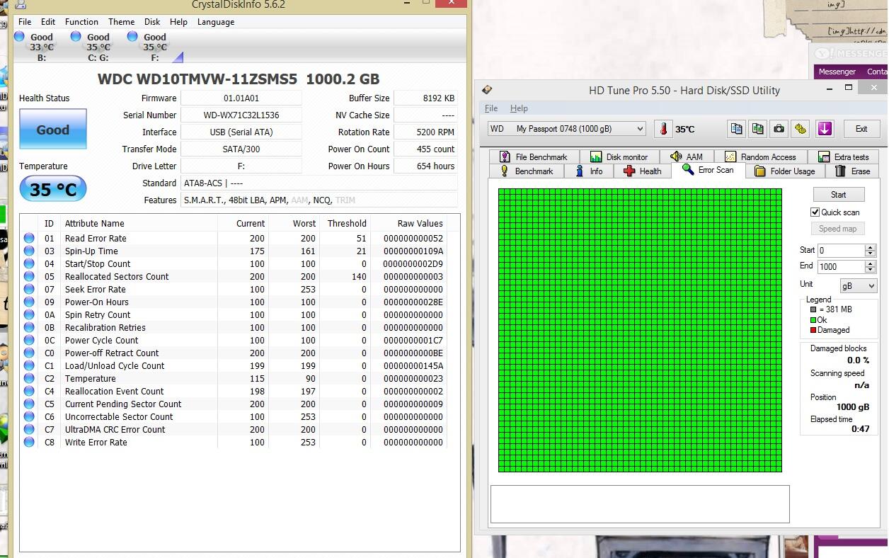 HDD External 1tb wdc my passport usb 3.0 isi slekedep