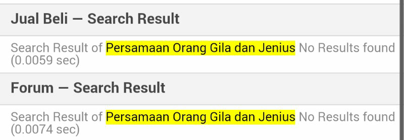 Persamaan Orang Gila dan Jenius