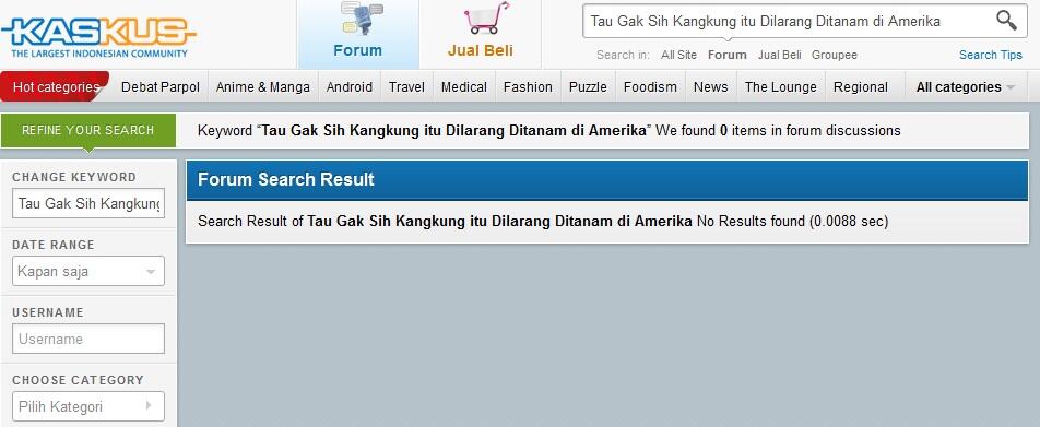 Tau Gak Sih Kangkung itu Dilarang Ditanam di Amerika