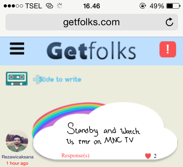 GETFOLKS SOCIAL MEDIA BUATAN ANAK BANGSA GAN