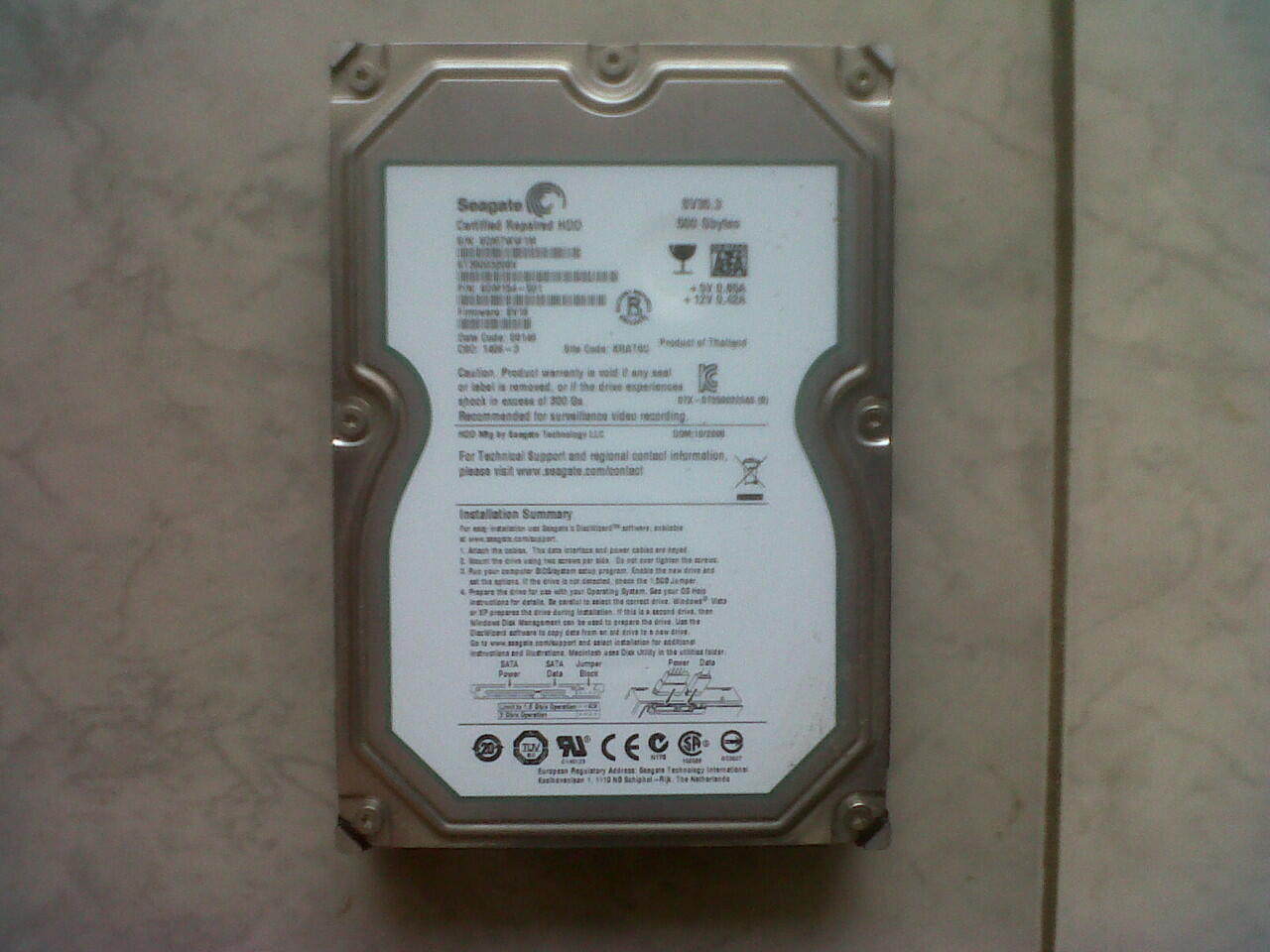 Seagate 500Gb for Pc ===> Depok