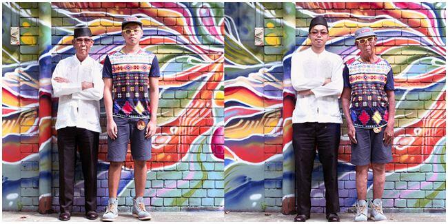 Ide Unik Fotografi: Muda dan Tua Bertukar Gaya
