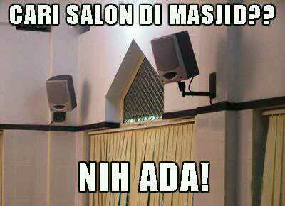 Nyari Salon Di Masjid?