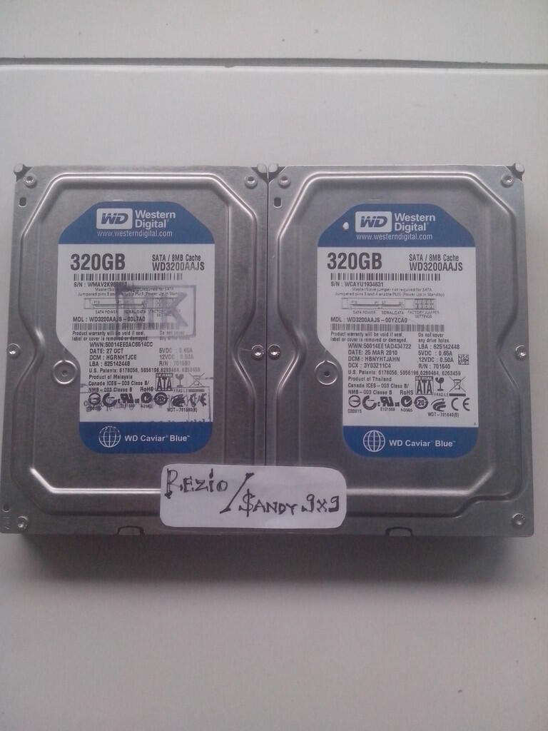 HARDISK 320GB SATA WD BLUE