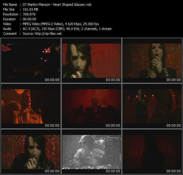 Video klip kontroversial milik Marilyn manson 