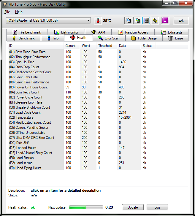 TOSHIBA EXTERNAL 500GB 3.0 FULL ISI GAME PC BARU GARANSI PANJANG MANTAP (SBY)