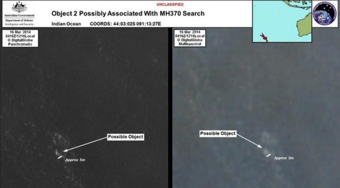 PM Australia Kabarkan Ada 2 Obyek Diduga Pesawat MH370 di Samudra Hindia