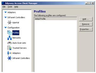 Cara Mengkonfigurasi Odyssey Accsess Client Manager