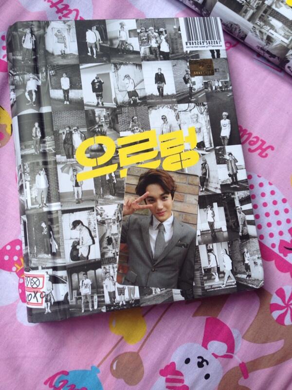 Sell/wts/jual exo album dan photocard kpop Kai kris chanyeol baekhyun chen suho