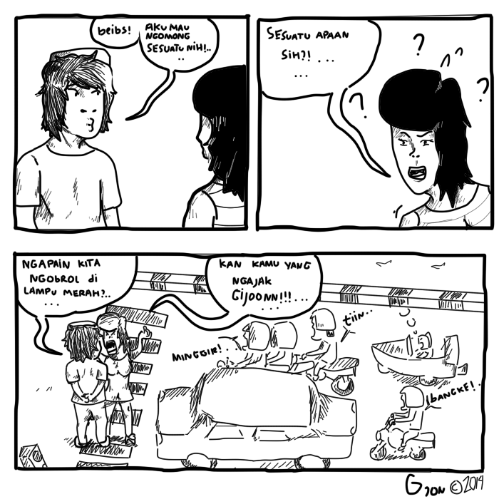 beberapa komik-komik gaje gijon 