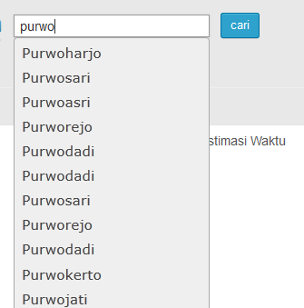 ASK - Jquery Autocomplete