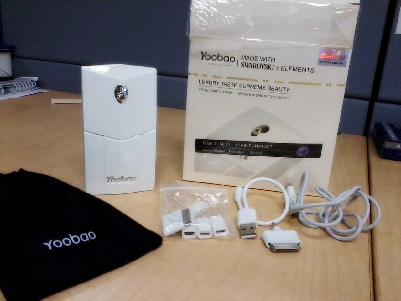POWER BANK Yoobao YB-651i Capacity 7800mAh