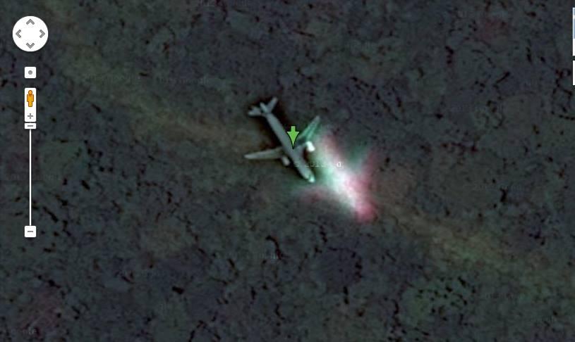 Buka google maps sekarang gan dan Buktikan sendiri !!