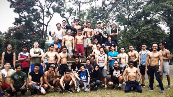 Hasil Latihan 3 bulan . ane (17tahun) no GYM