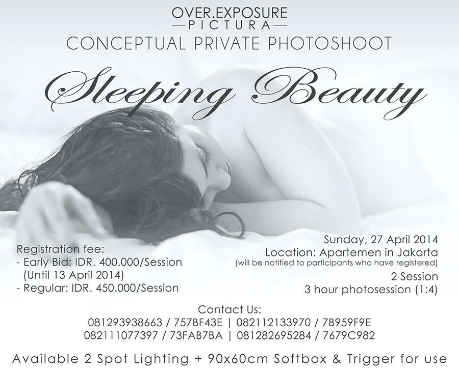 &#91;21+&#93; SLEEPING BEAUTY private photoshoot (Jakarta)