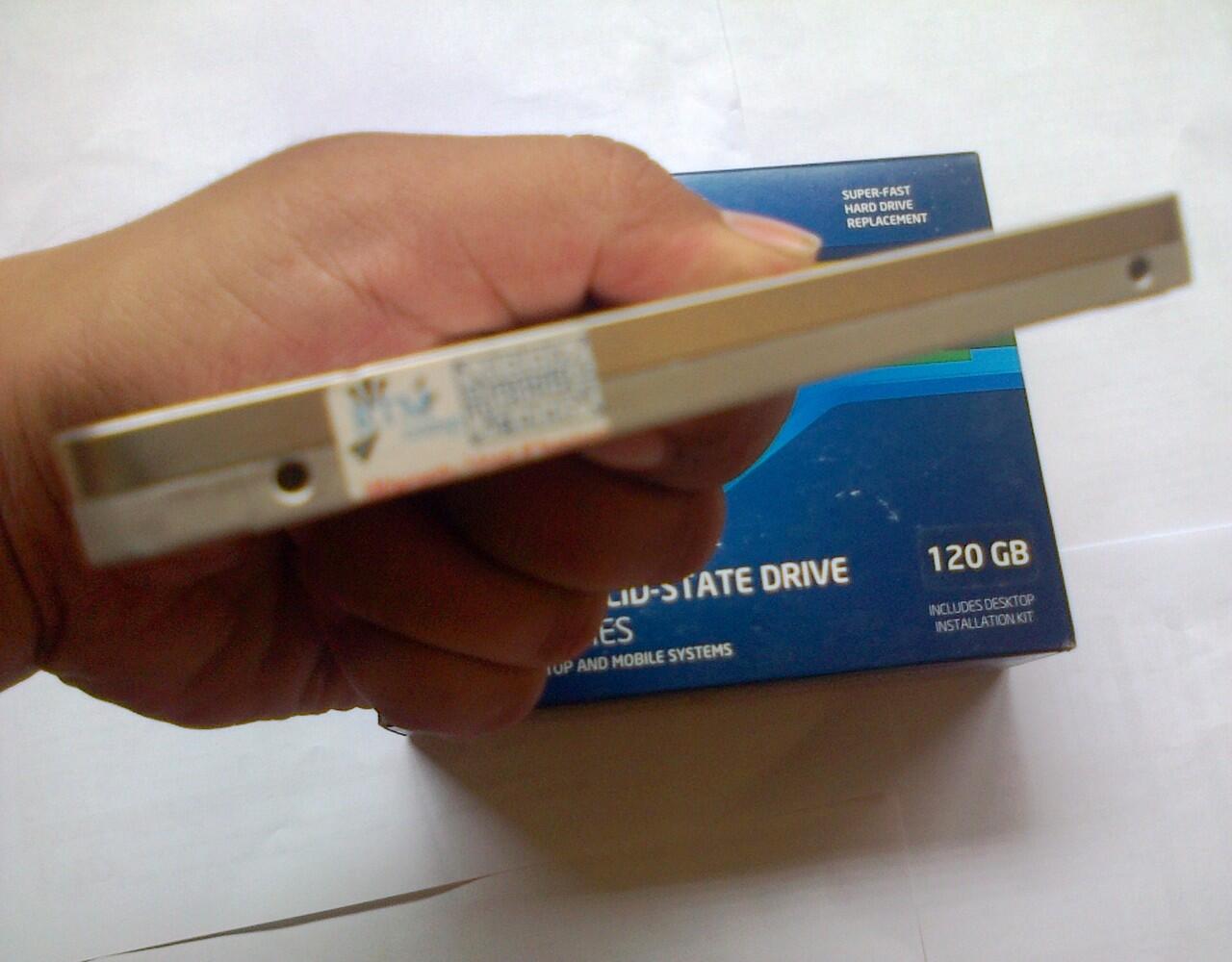 SSD Intel 330 series 120 GB lengkap fullset garansi panjang istimewa Jogja Yogya