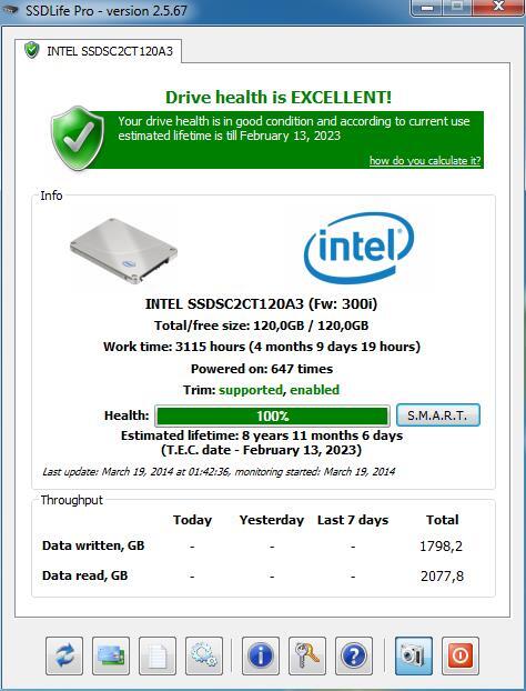 SSD Intel 330 series 120 GB lengkap fullset garansi panjang istimewa Jogja Yogya