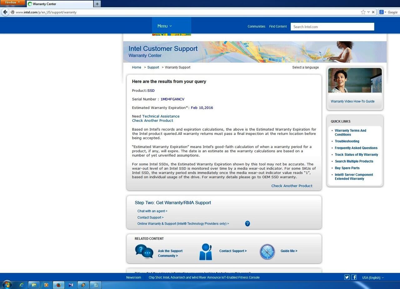 SSD Intel 330 series 120 GB lengkap fullset garansi panjang istimewa Jogja Yogya