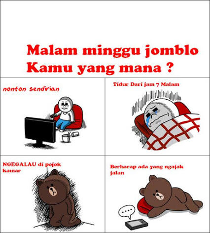 Malam Minggu Jomlo Agan Yang Mana