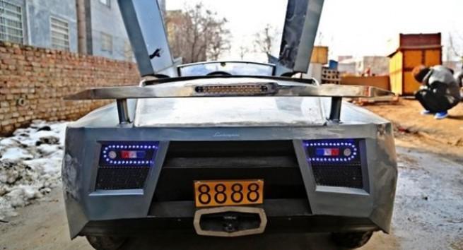 Lamborghini Reventon Replika, Hasil Tangan Kreatif Seorang Petani Cina