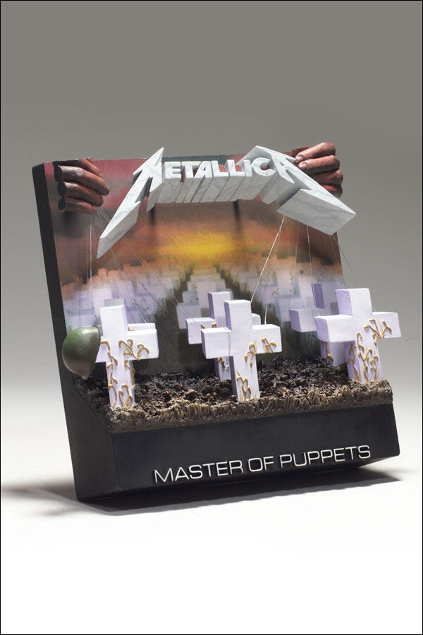 McFarlane Metallica Master Of Puppets 3D LP Album Cover (SUPER RARE)