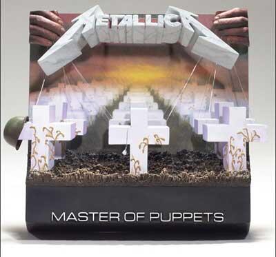 McFarlane Metallica Master Of Puppets 3D LP Album Cover (SUPER RARE)