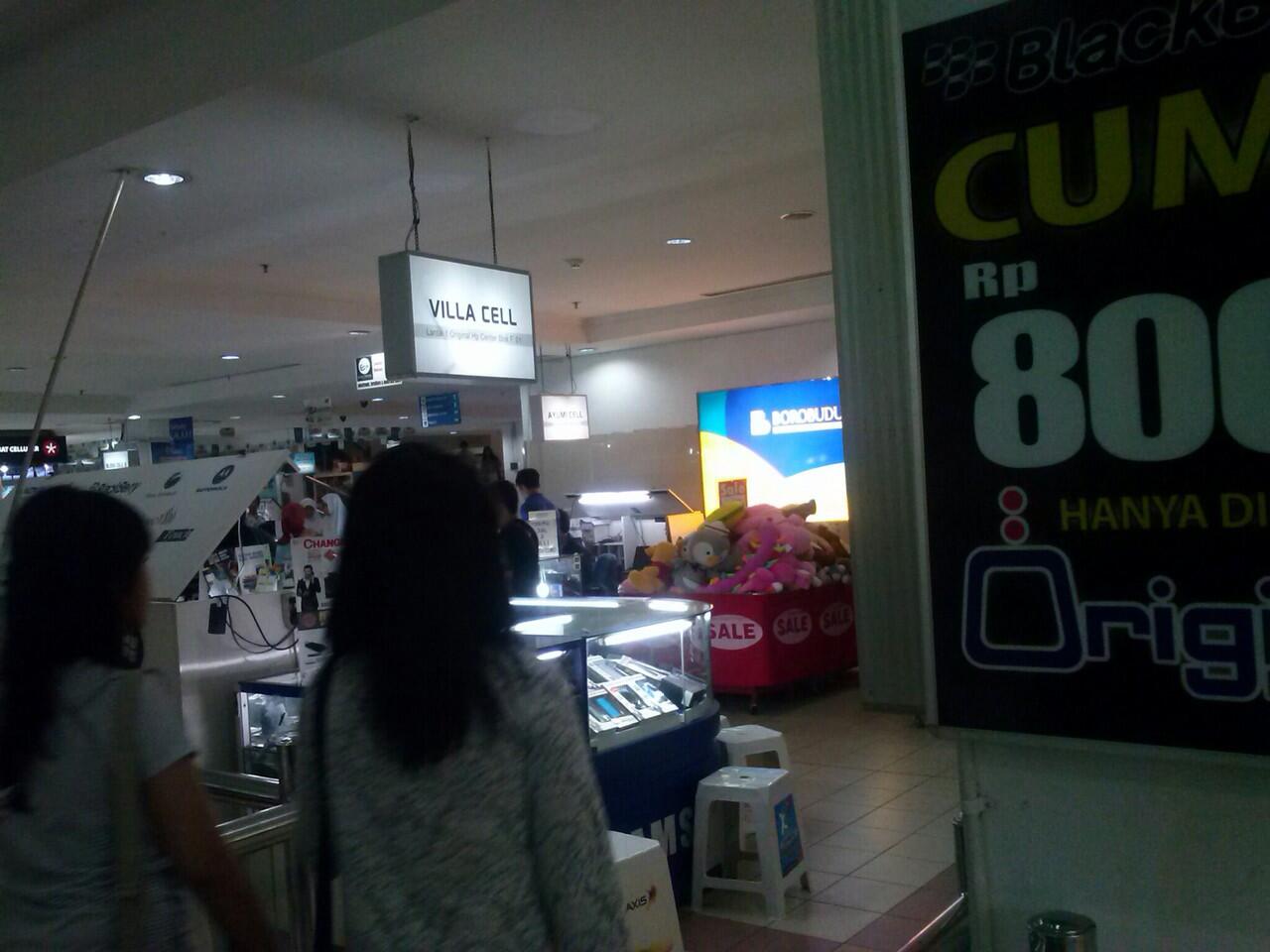 Exclamation Hati2 Service HP di Giant Bekasi