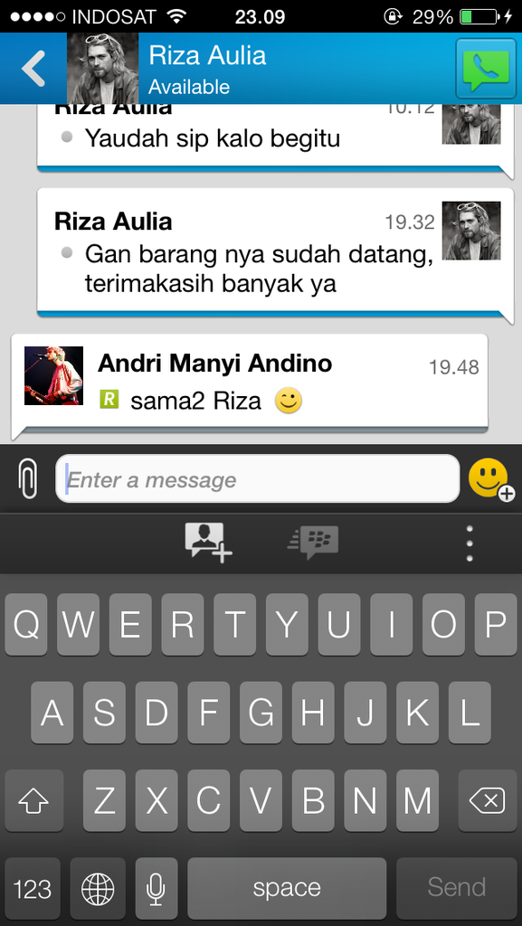 Testimonial Lapak Kaos Kurt Cobain (Since 2012) theandino